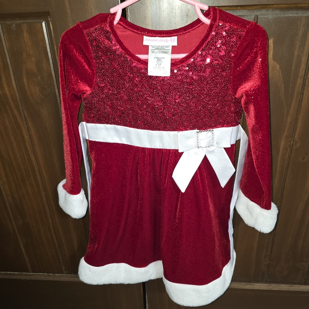Rare edition 2t christmas dress